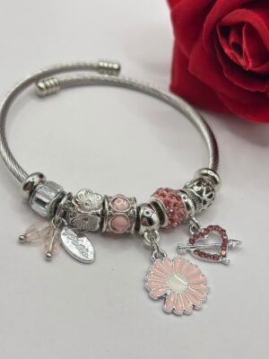 Çelik Charm Bileklik