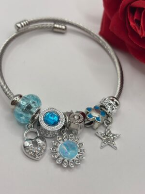 Çelik Charm Bileklik