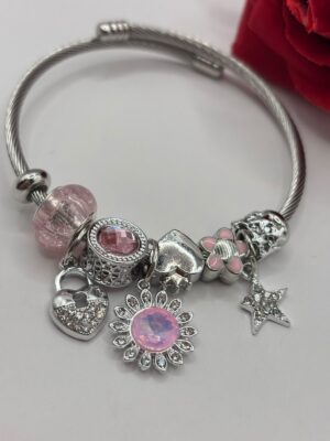 Çelik Charm Bileklik