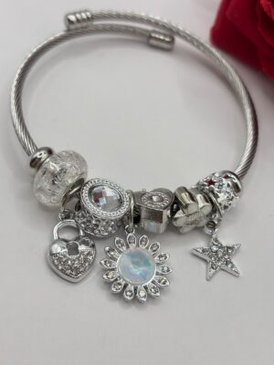 Çelik Charm Bileklik