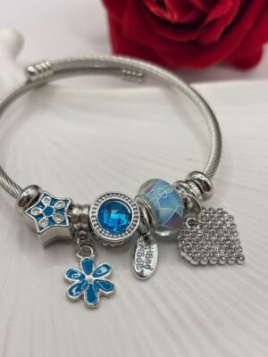 Çelik Charm Bileklik