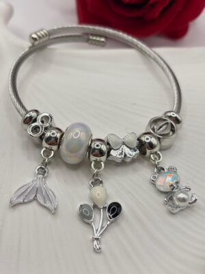 Çelik Charm Bileklik