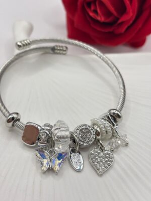 Çelik Charm Bileklik