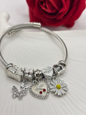 Çelik Charm Bileklik