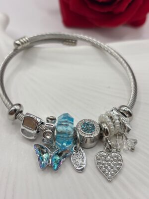 Çelik Charm Bileklik