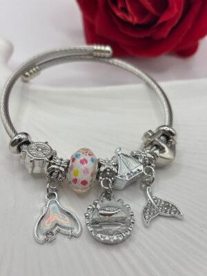 Çelik Charm Bileklik