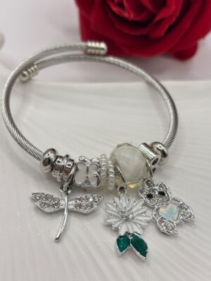 Çelik Charm Bileklik